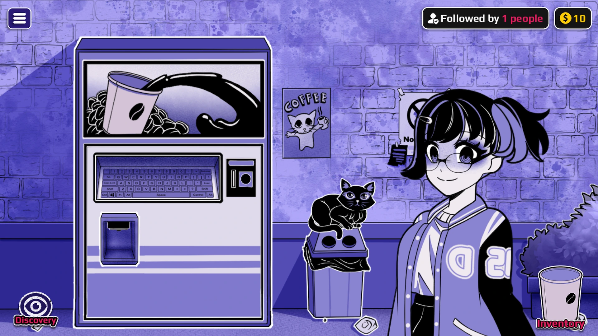 Anomalous Coffee Machine 3 inventory protects future choices gameplay image