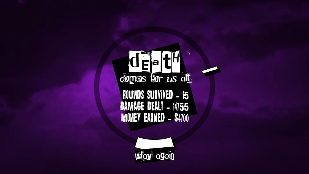 Death Spiral read the pointer as a clock gameplay image