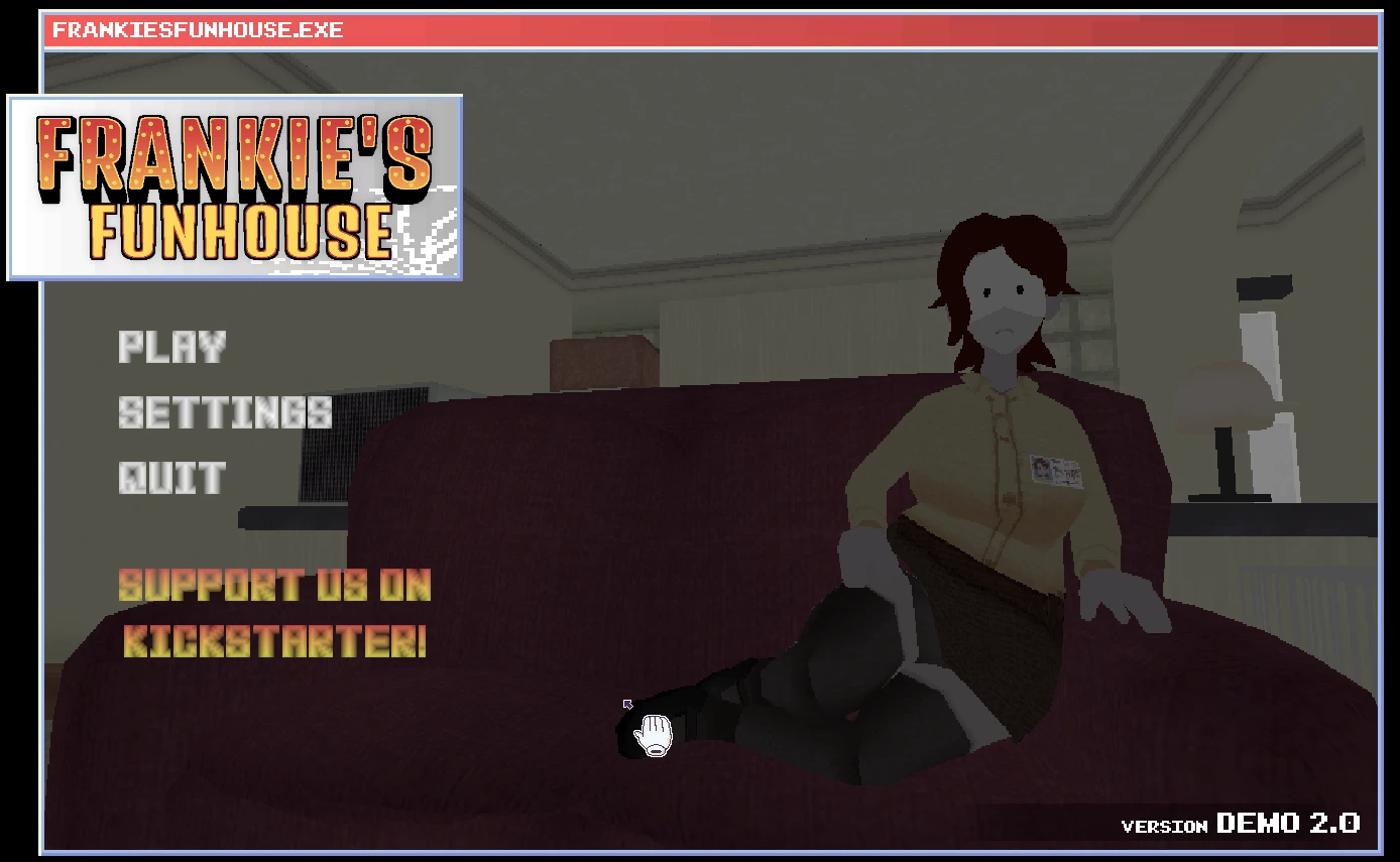 Frankie's Fun House office routine as a puzzle tutorial screenshot