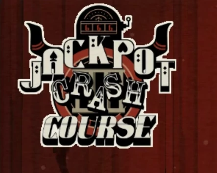Jackpot Crash Course logo used as the online casino death-game cover