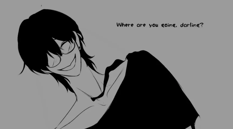 Survive Min psychological horror visual novel scene