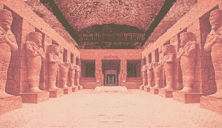 Temple of the Jackal learning a room before turning it game image